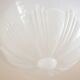 Pendant lamp, lamp, old globe opaline glass, geometric shapes, art deco, 1930