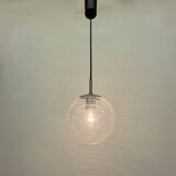 Glashütte Limburg hanging lamp , 1970’s