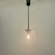 Lampe à suspension Glashütte Limburg, années 1970