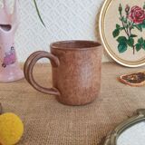 Vintage stoneware cup mug