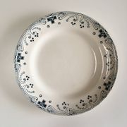 8 plates Moroccan model in earthenware - French manufacture
