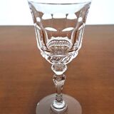 6 verres à vin en cristal