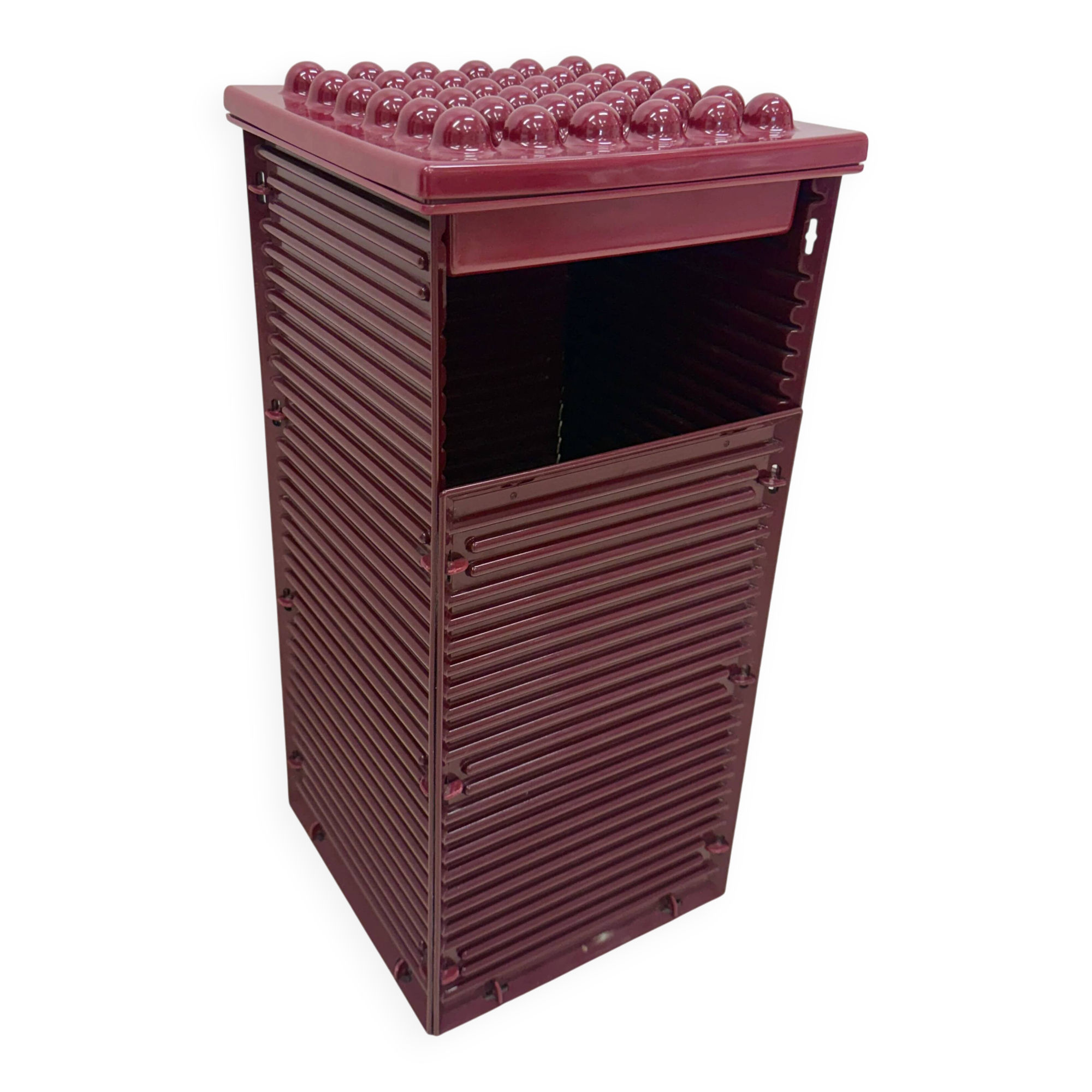Ashtray bin "Sistema 45" — Ettore Sottsass, Italy, 1970