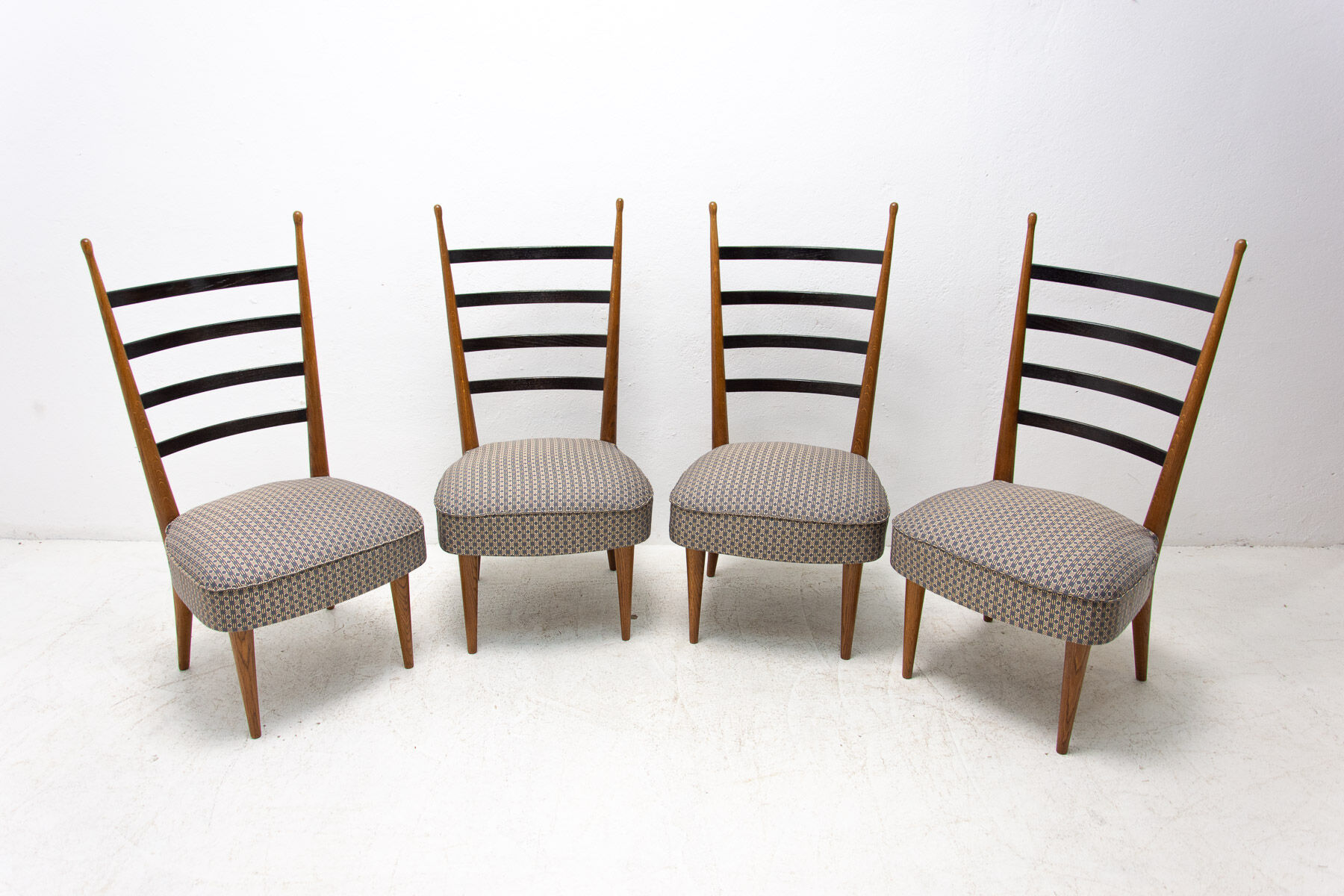 Chaises de salle à manger par Josef Pehr, Tchécoslovaquie, années 1940