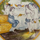 Antique shallow dish in Italian majolica – Mythological decoration