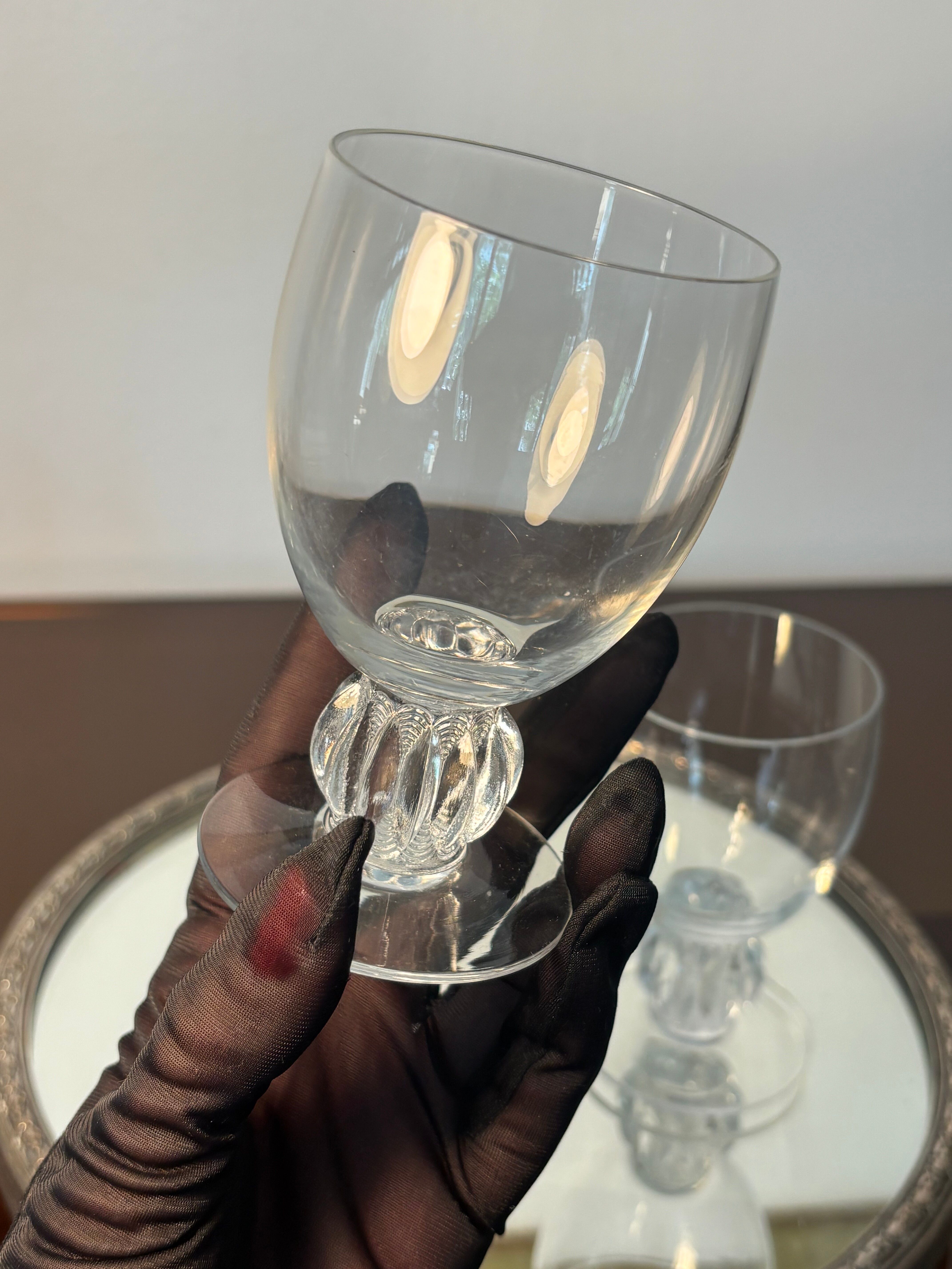2 verres m.Alger R.Lalique avant 1945