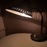 70s swan collar metal desk lamp