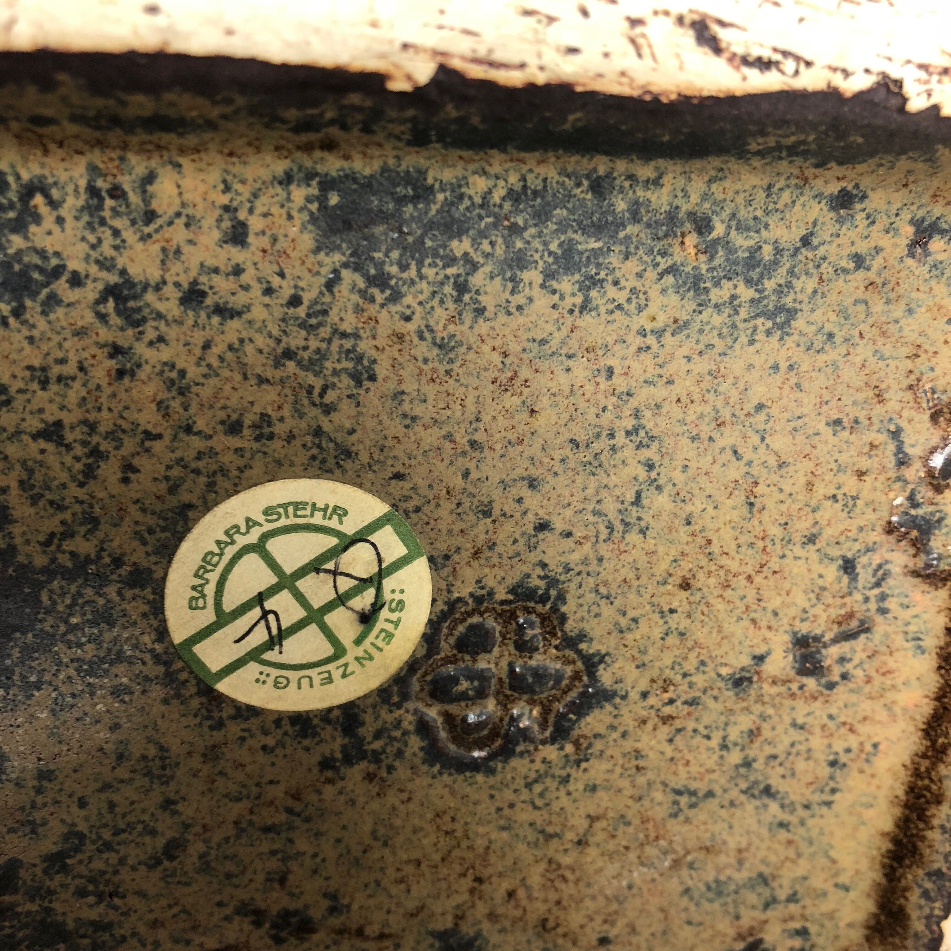 Super Rare 1970s Ceramic Studio Pottery Vase by Babara Stehr Ceramics, Germany