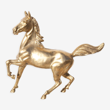 Xl brass horse