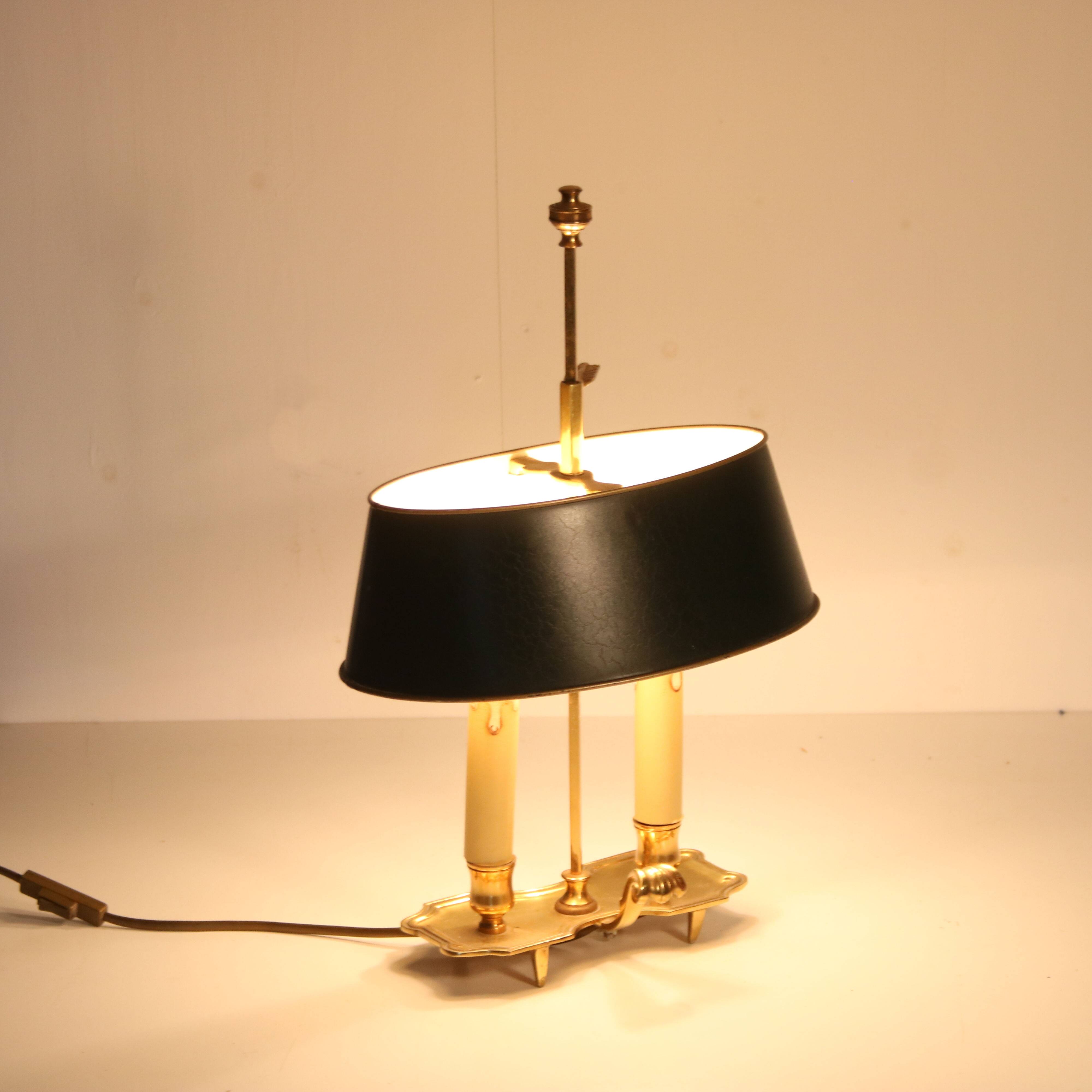 1950s Bouillot lamp from France