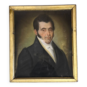 Portrait masculin pastel