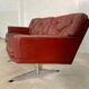 VINTAGE NORWEGIAN FREDERIK KAYSER FOR VATNE MØBLER 3 PERSON SOFA 1970,s