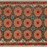 Hand-knotted rug, vintage Turkish rug 228x355 cm