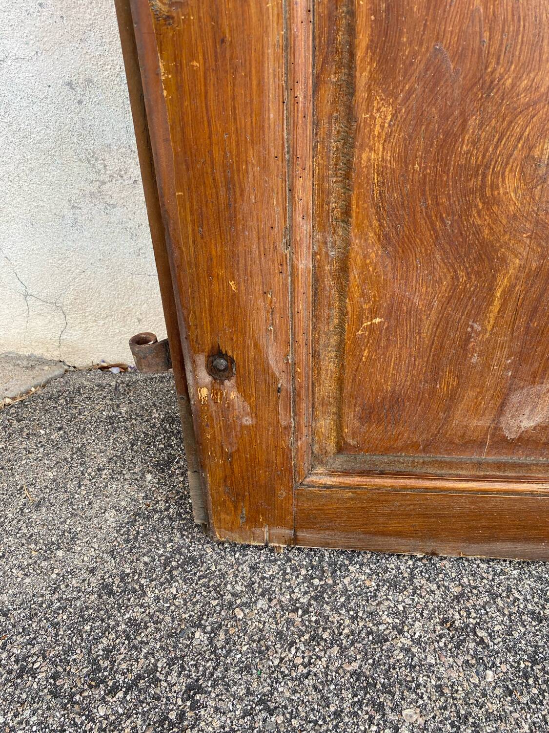 19th century interior fir door