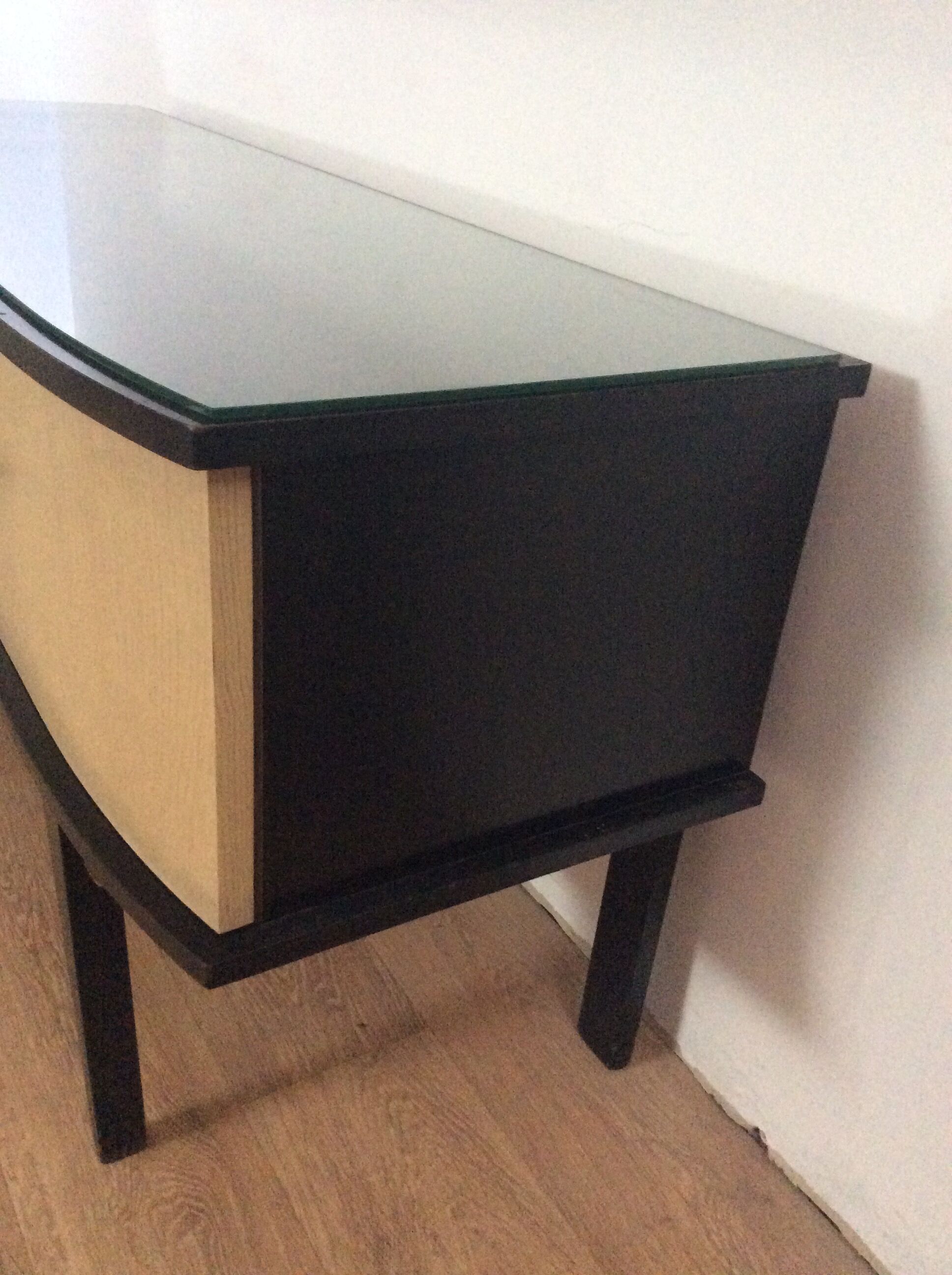 Pair of vintage wooden bedsides 1960