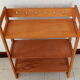 Antique folding shelf of bookseller
