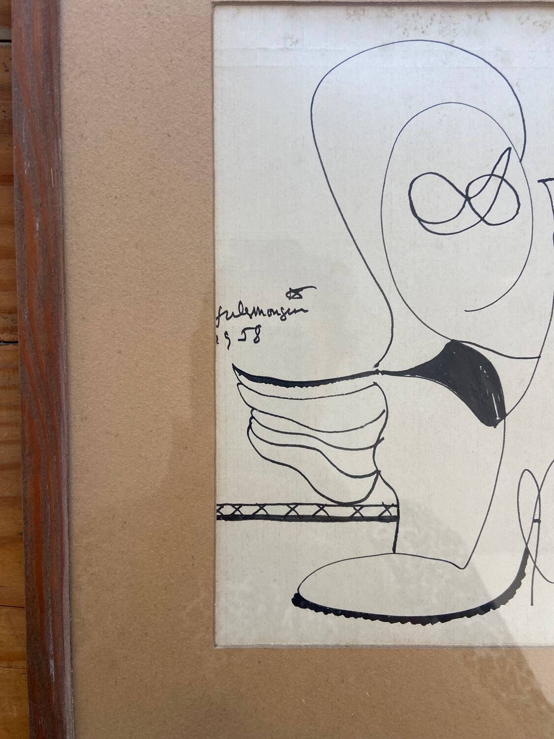 Drawing Art Brut, 1958