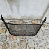 Curved chimney fire screen