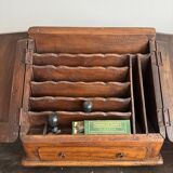 Small wooden storage unit