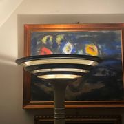 Lampadaire art-déco en métal