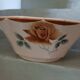 Antique salad bowl from Digoin and Sarreguemines