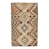 Tapis Kilim turc vintage en laine fait main, couleur délavée, 172 x 284 cm