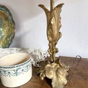 Art nouveau flower lamp 52 cm