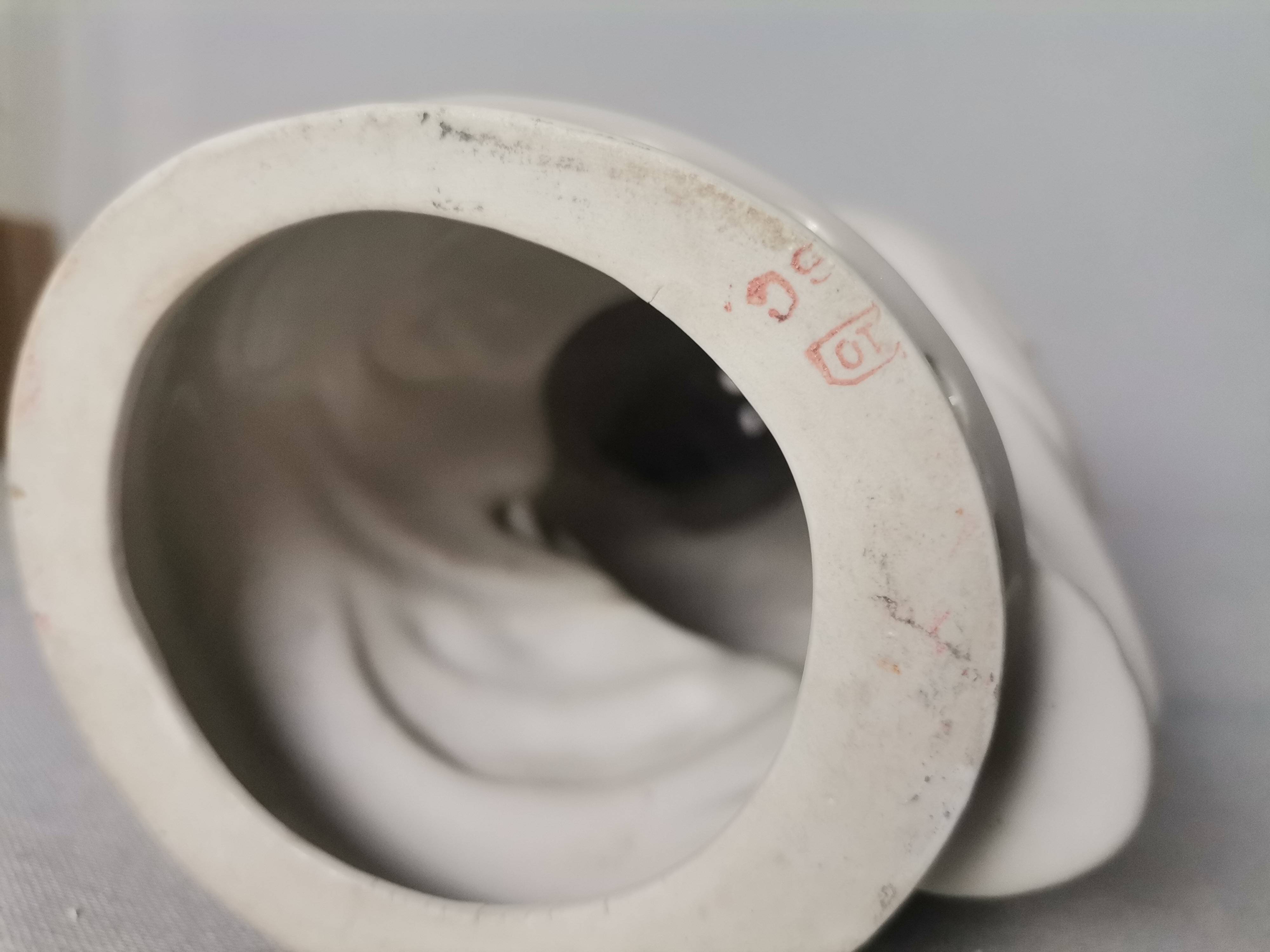 Vintage East Germal porcelain bird night light