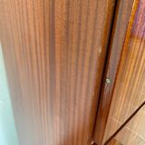 Vintage secretary with light