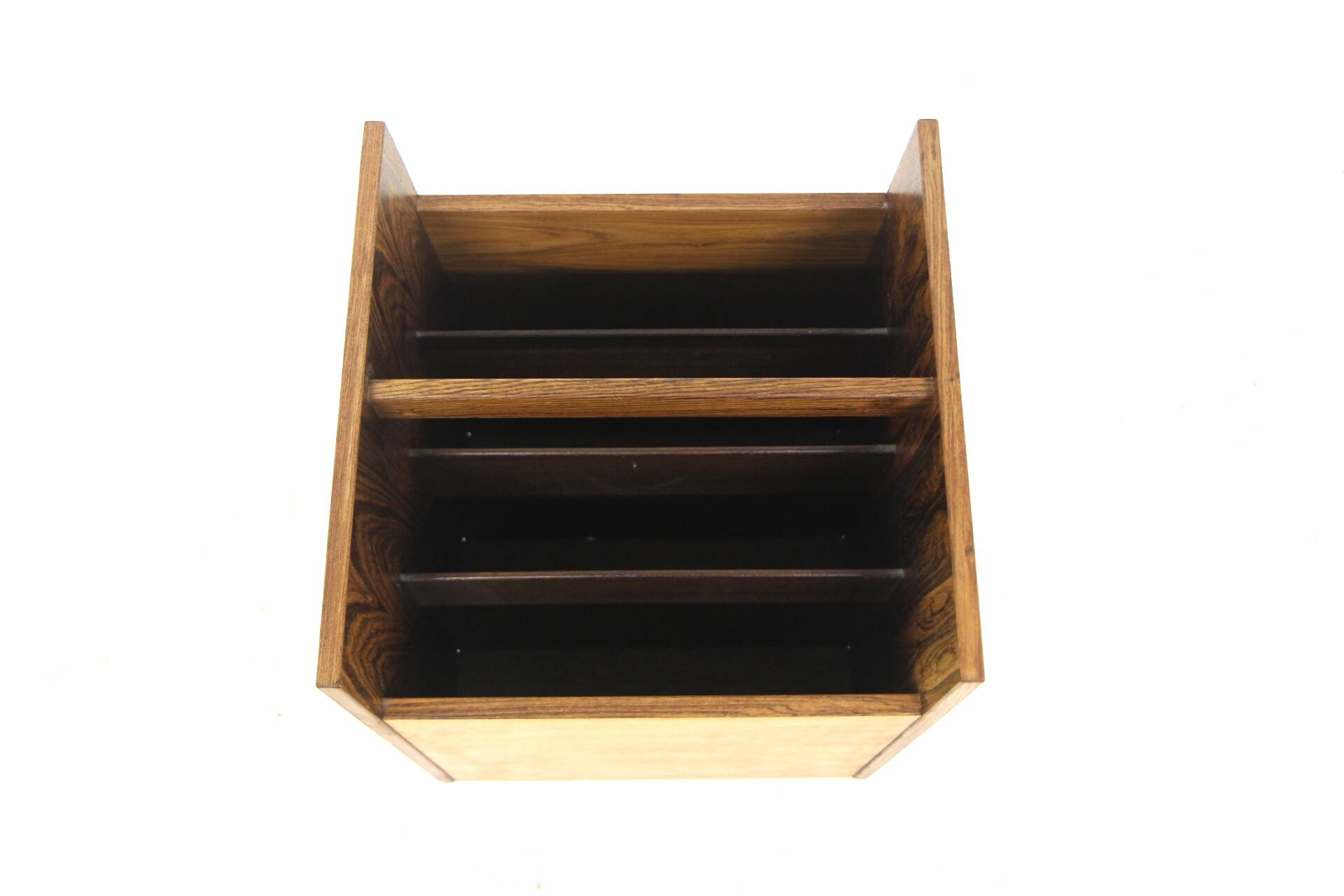 Rosewood magazine rack, Rolf Hesland for Bagn Møbelindustri, Norway