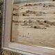 Painting entitled "the cliff at low tide" by Pierre Stefani