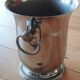 Champagne bucket with pedestal in 18/10 stainless steel – Jean Couzon, France 1970