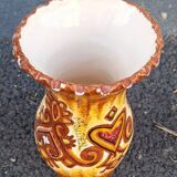 Paul Fouillen Quimper ceramic vase