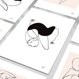 Lot de 6 illustrations de la collection " Les divinités "