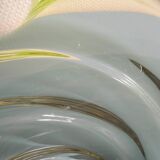 Large crystal art cup vannes deco vintage french crystal cup