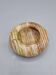 Small vintage onyx ashtray with three rests