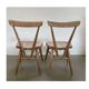 Ensemble de chaises pour enfants antiques anglaises Ercol