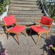 Pair of vintage armchairs
