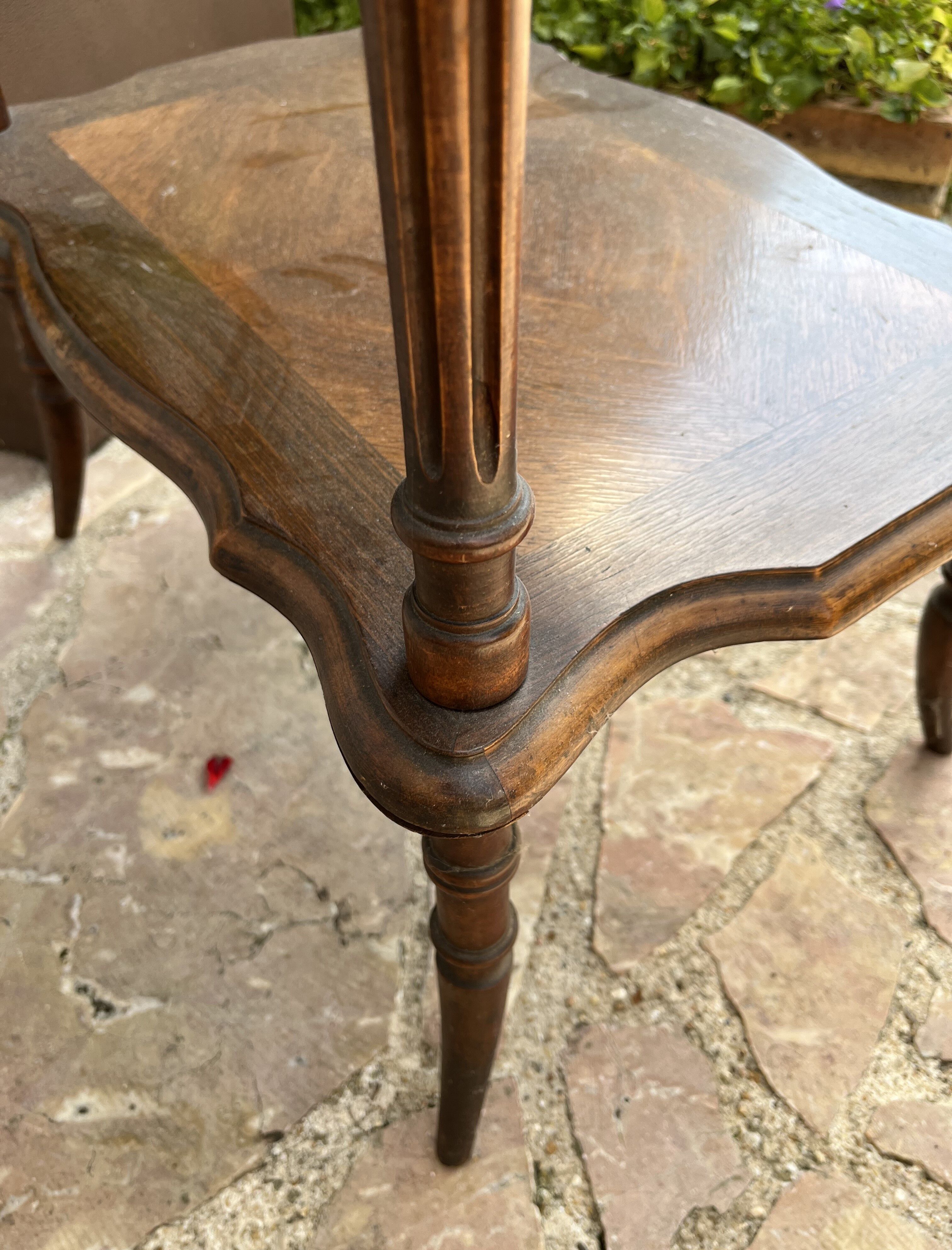 Old wooden seamstress