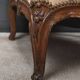 Queen's bergère in carved beech, Louis XV period – mid 18th century