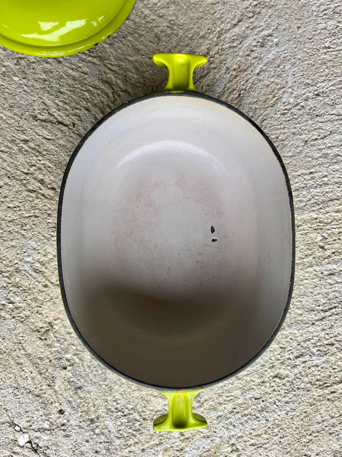 Vintage cocotte le creuset Mama 25 par enzo mari