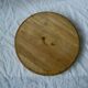 Round wooden top