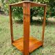Beautiful antique pedestal table / side table / bedside table