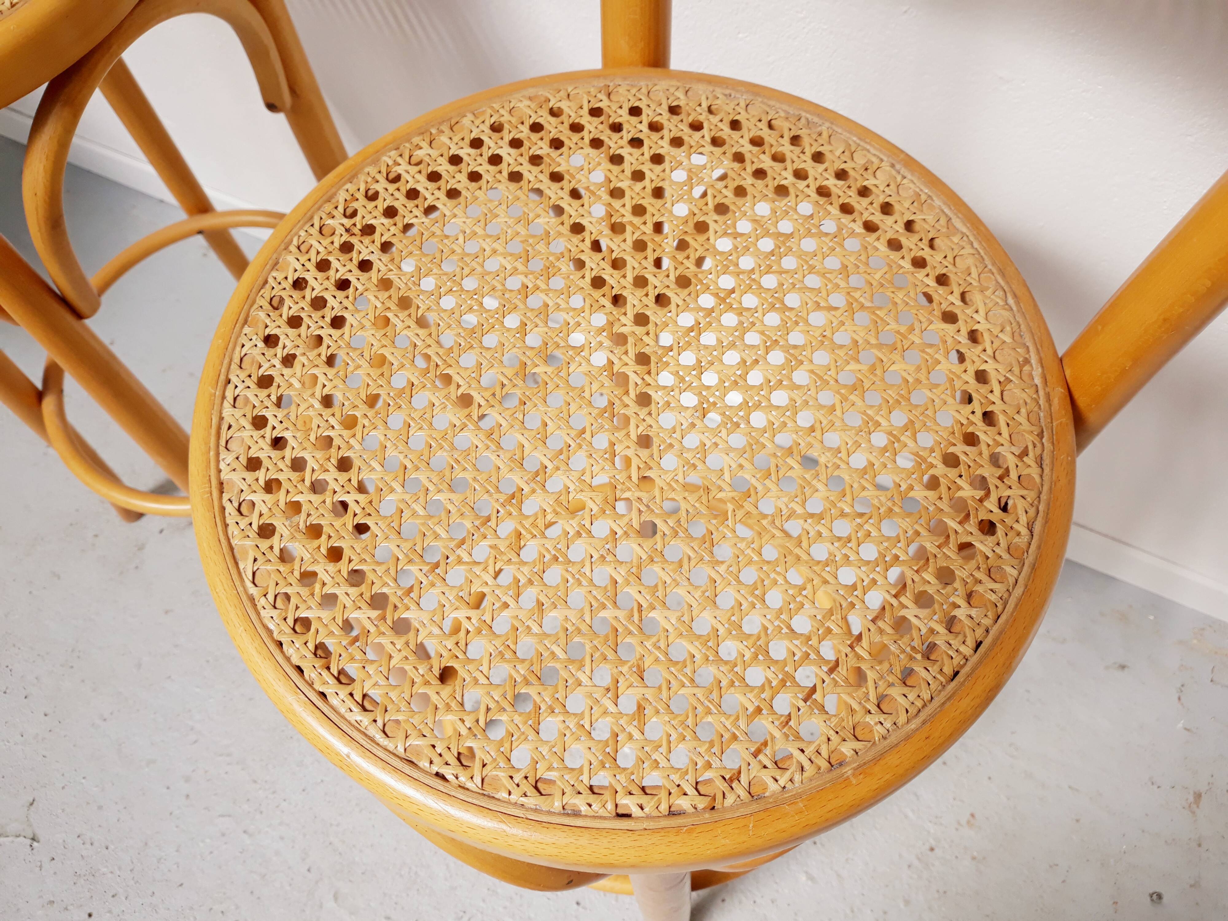 Pair of high chairs bistro stools