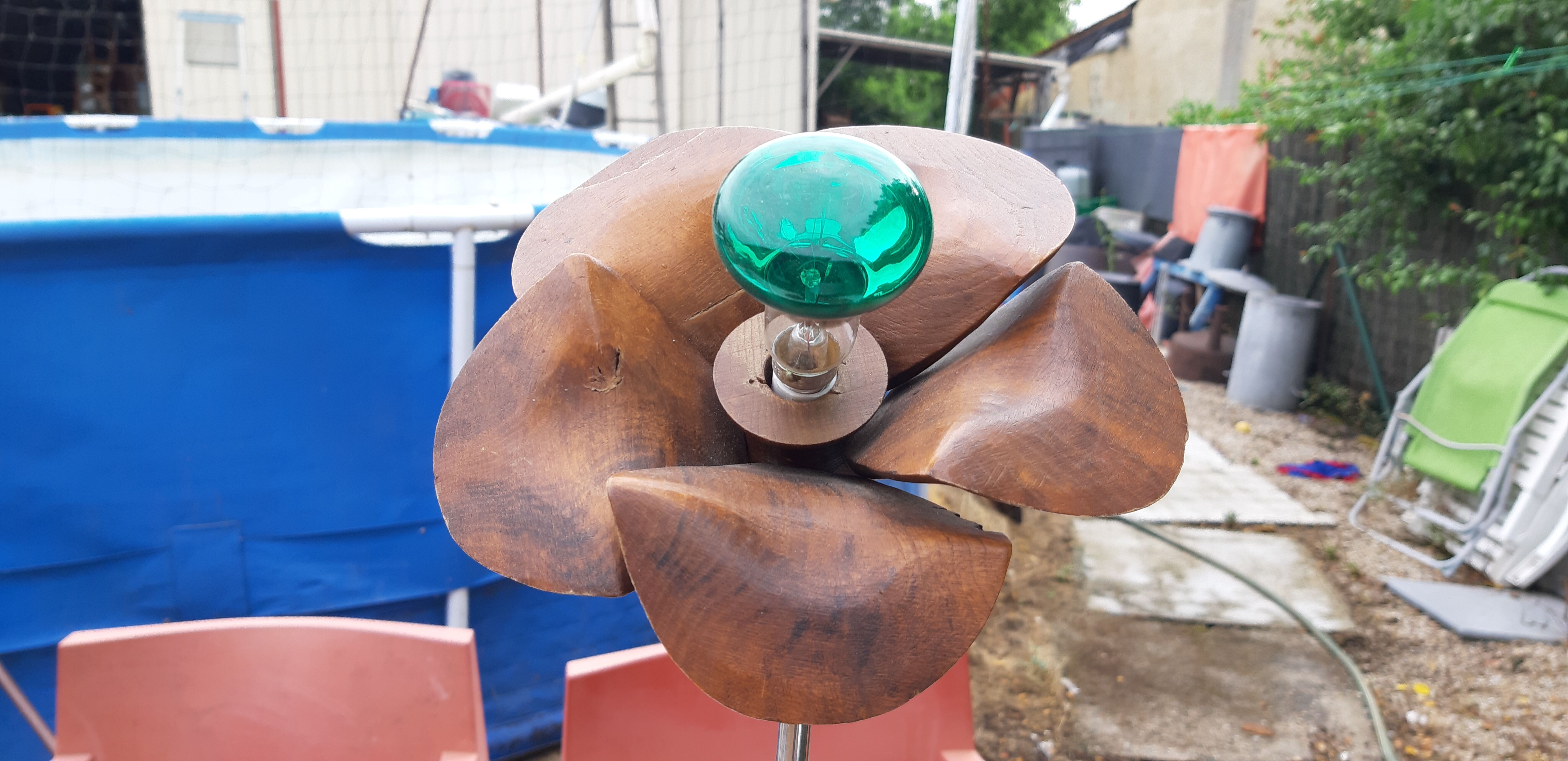 Vintage lamp of the 70s