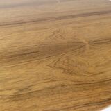 Dining table in rosewood of danish design from the 1960s.