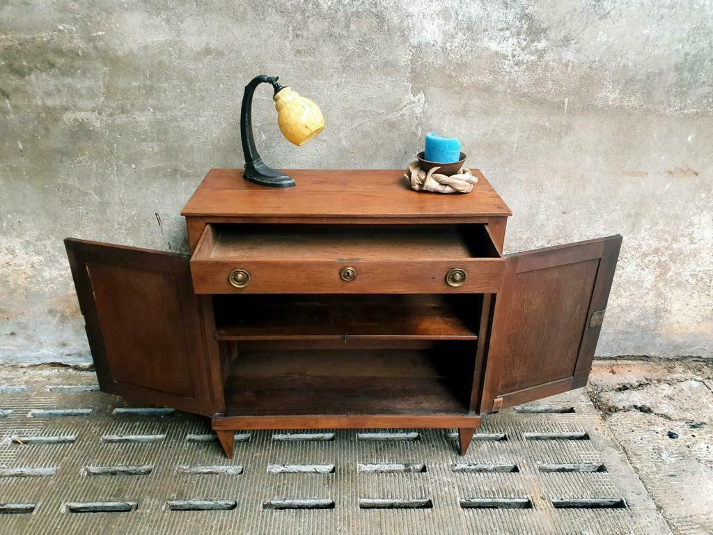 Antique oak buffet