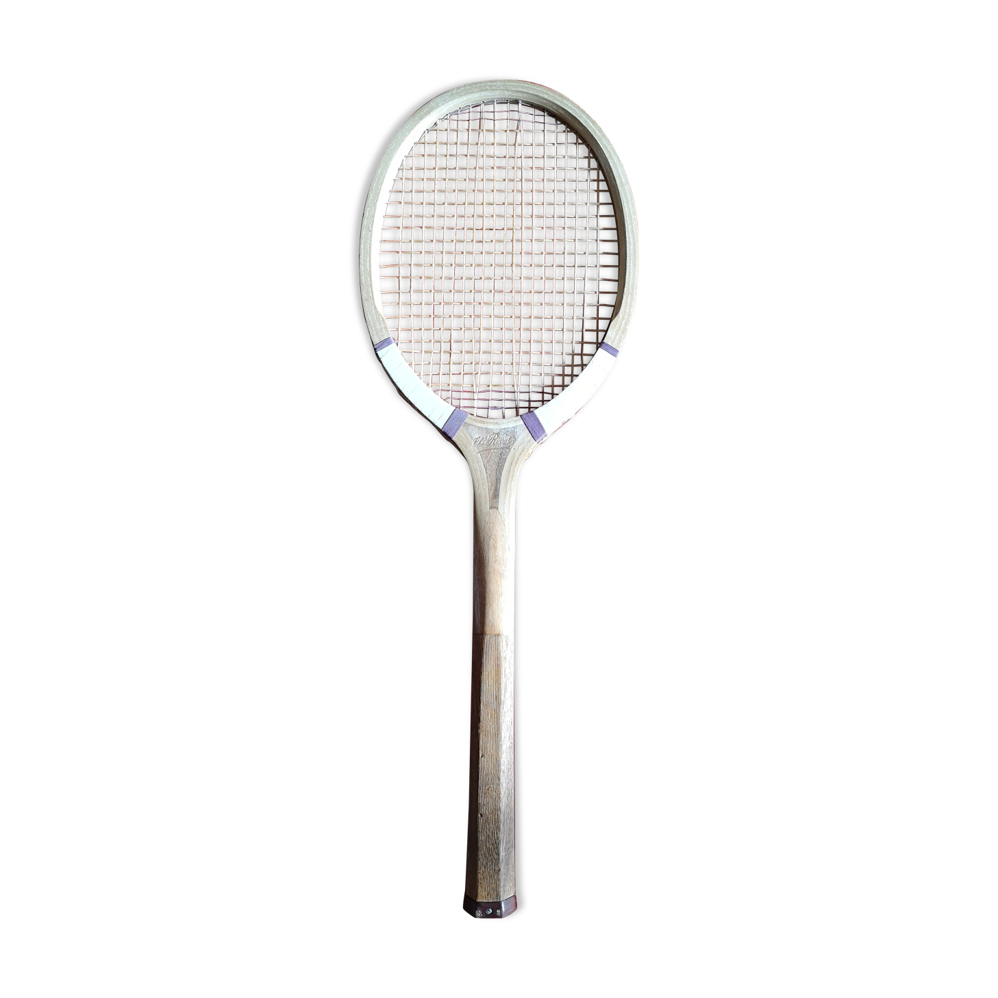 Wooden tennis racket - Brand The Rival - Middle 20th century
