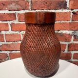 Wicker jar