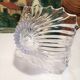 Vintage chic crystal art centrepiece fruit bowl